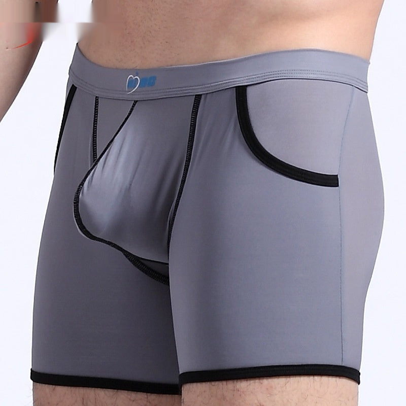 Pantalon en soie mince de glace Big Boxer