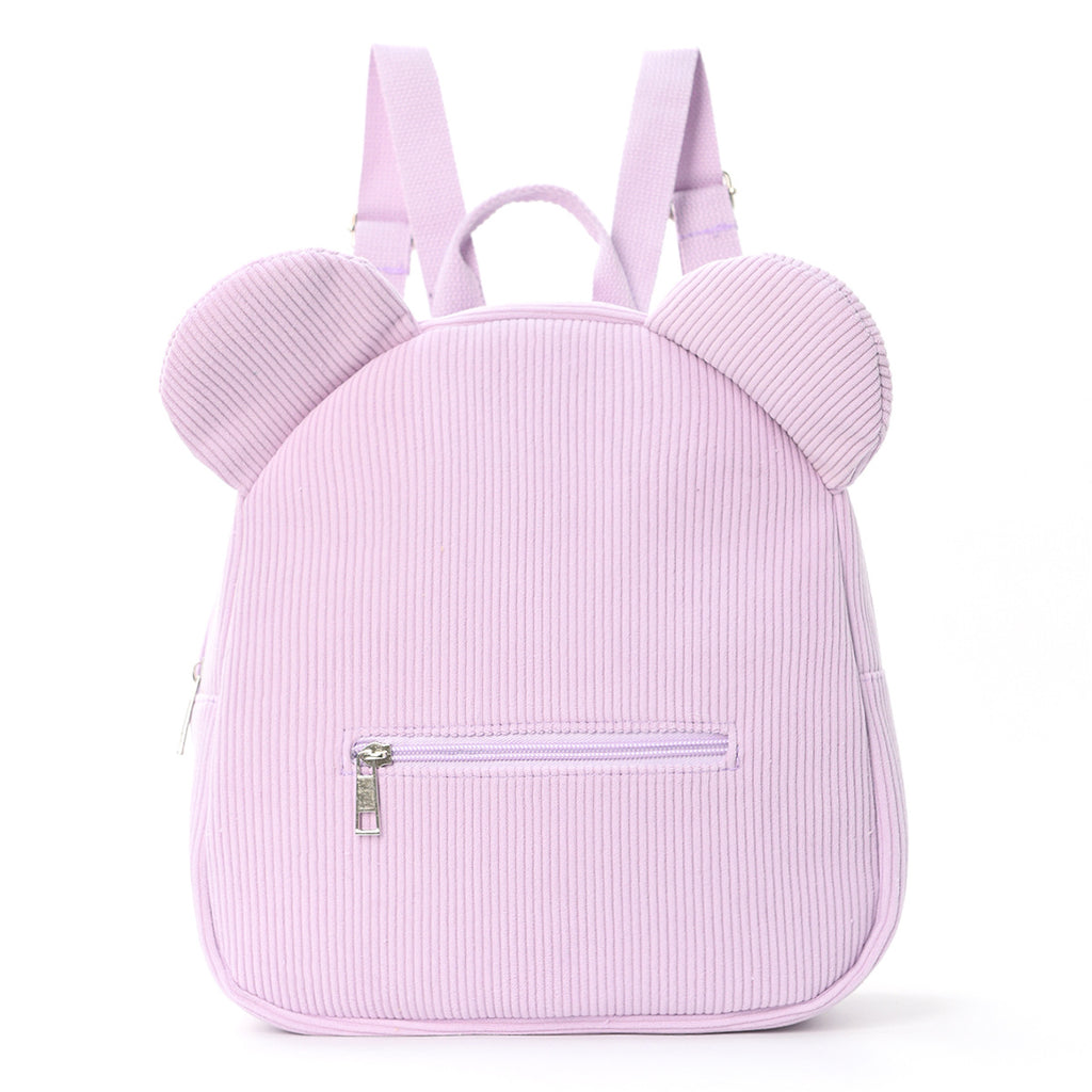 Sac à dos en peluche Mode populaire Casual Ear Teddy Bear Sac à dos Cartoon Sac à dos pour enfants-
