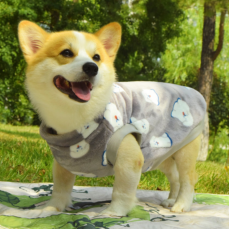 Vêtements de chien Automne et hiver Veste rembourrée anti-dorteuse de taille moyenne