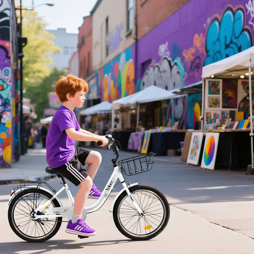 A20182 Vélo enfant de 20 pouces pour garçons et filles