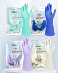 Gants nitriles antidérapants - paire blanc-L taille-1