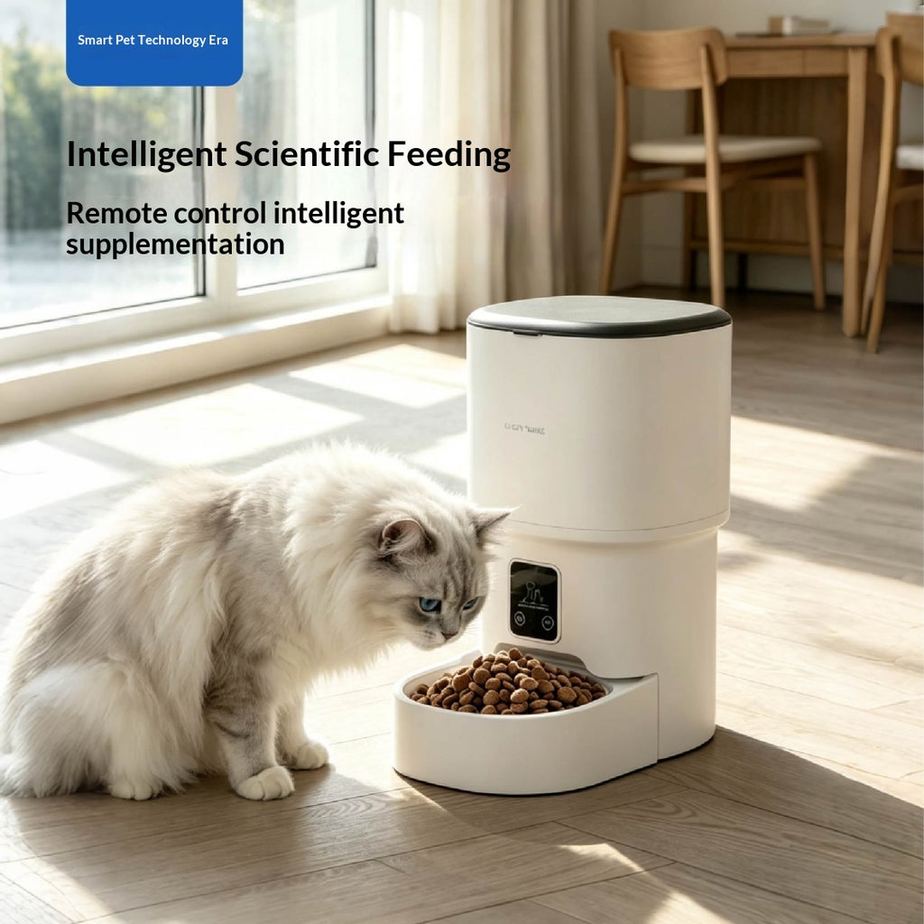 Wi-Fi Smart Pet Feeder avec contrôle d'application et alimentation programmée