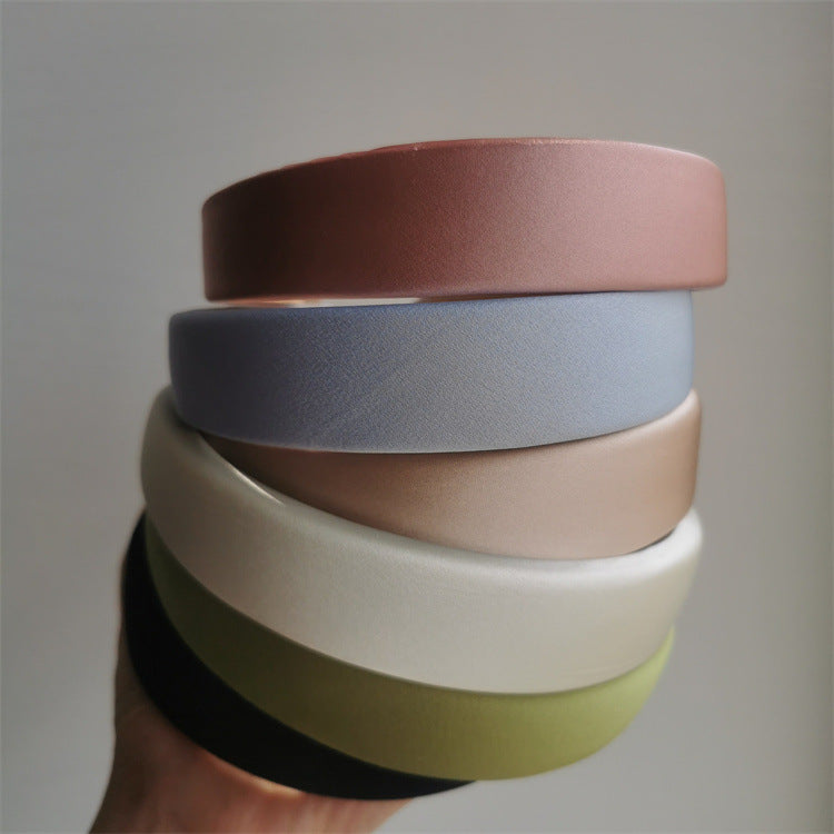 Bandeau en soie satinée polyvalente pour femmes