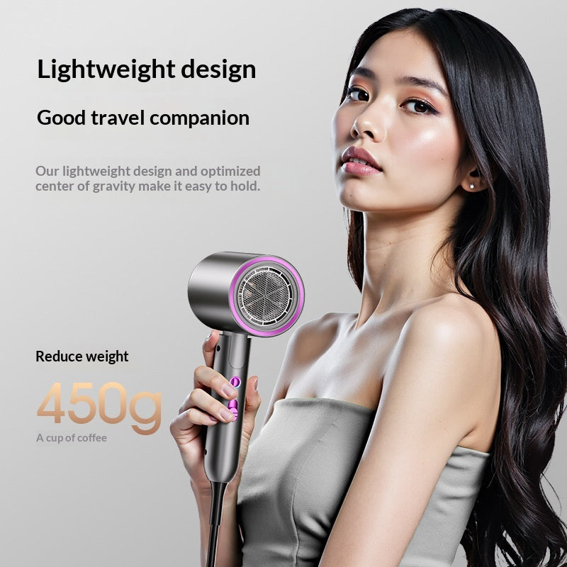 Sèche-cheveux pliables haute vitesse haute puissance avec fort débit d'air pour usage domestique