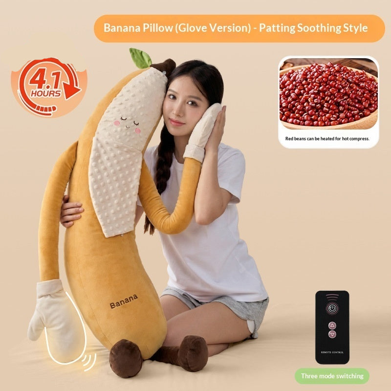 Oreiller King Banana pour jambes en train de dormir