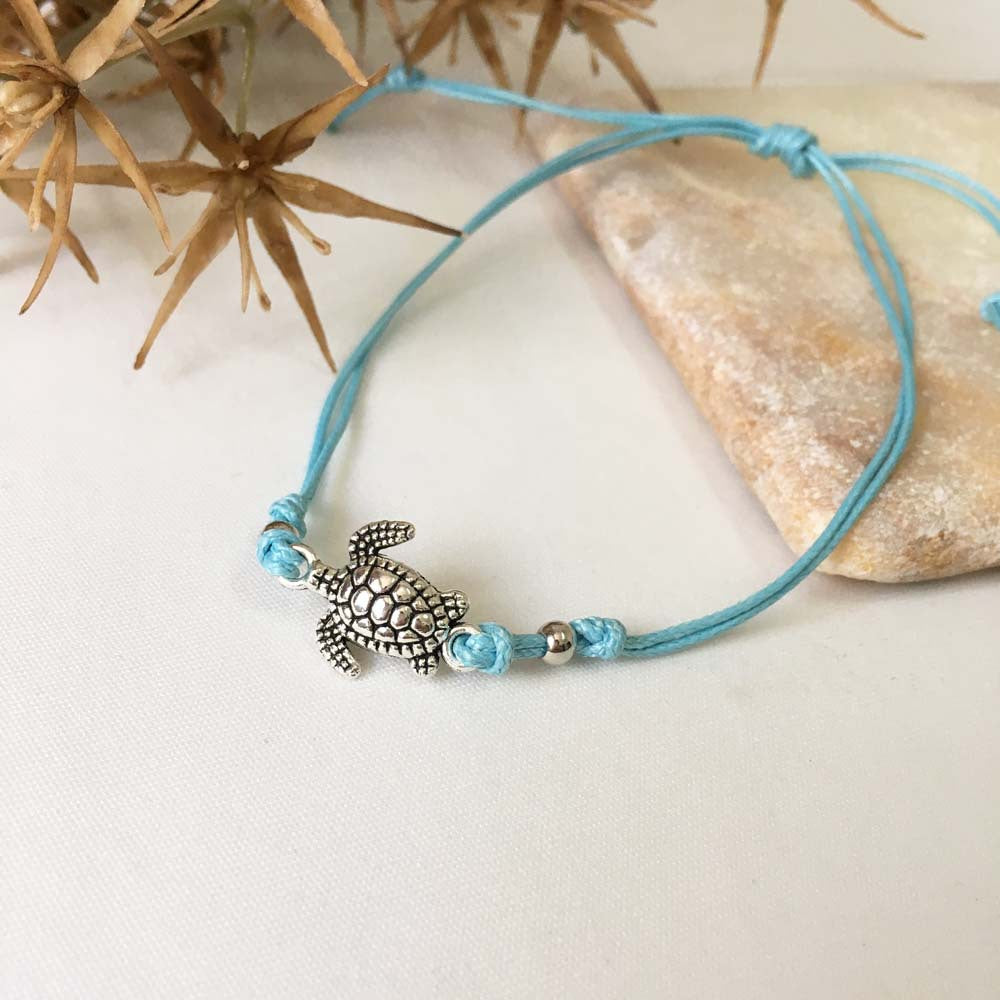 Pendentif de tortue à corde tressée à la mode pour les femmes