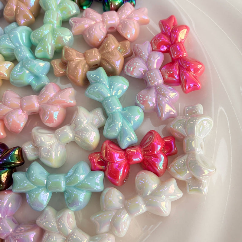 Perles à arc acrylique plaquées UV