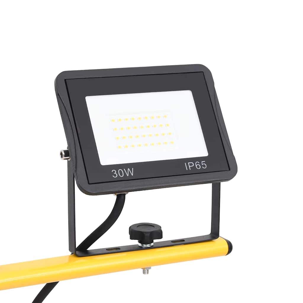 Projecteur LED avec trépied 2x30 W blanc chaud