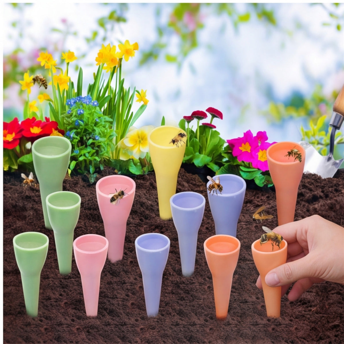 Ensemble d'abreuvoir et d'abreuvoir pour le jardin
