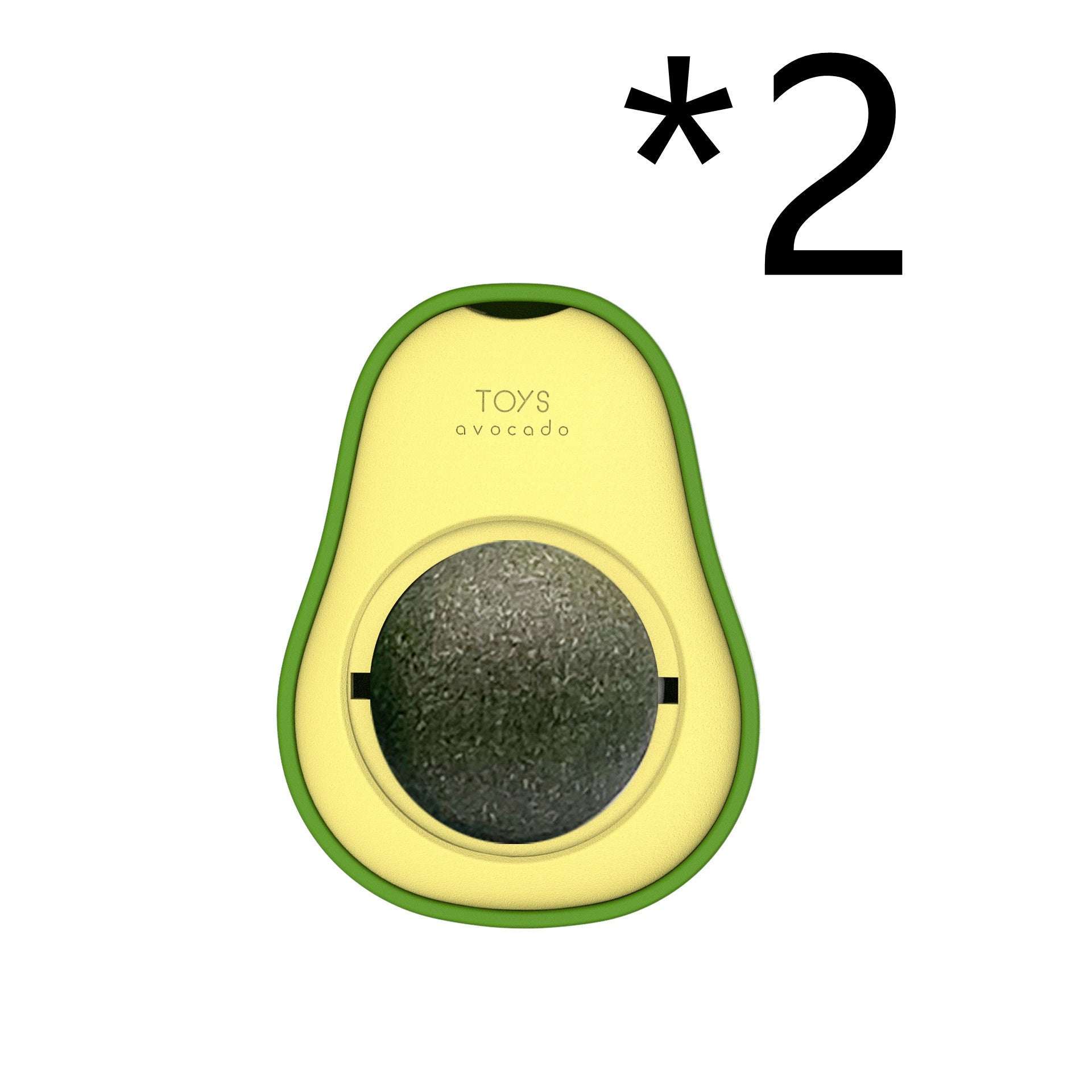 Avocat Cat Mint Multifonctionnel Catnip Toy 360 Rotation Auto-guérison Artefact Pet Supplie