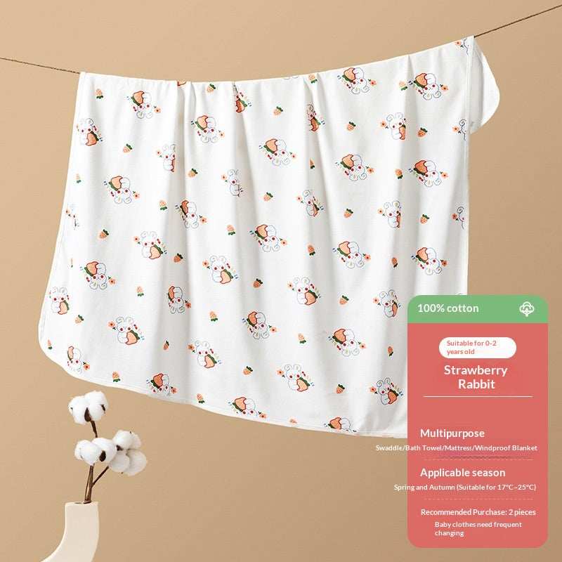 Nouveau-né coton swaddle couverture dans la salle de livraison