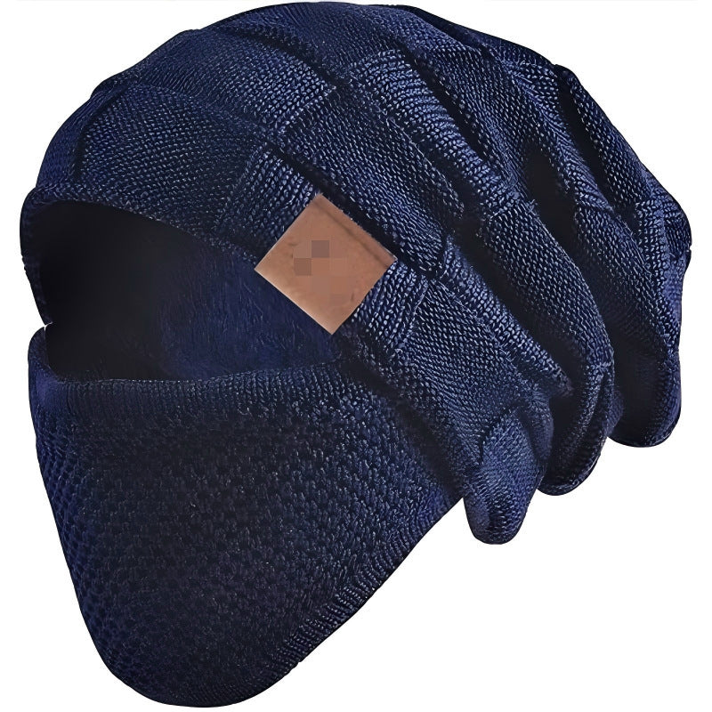 Chapeau de pull chaud tendance européen et américain avec un motif plat classique