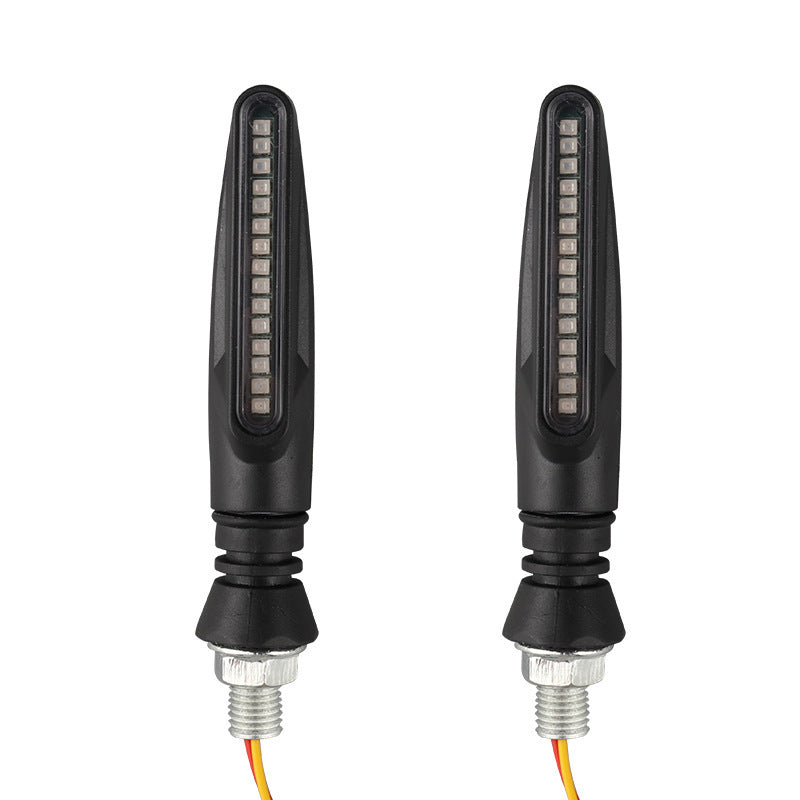 De bande LED Sequential Turn Signals pour les accessoires de moto modifiés 12V lumière de course