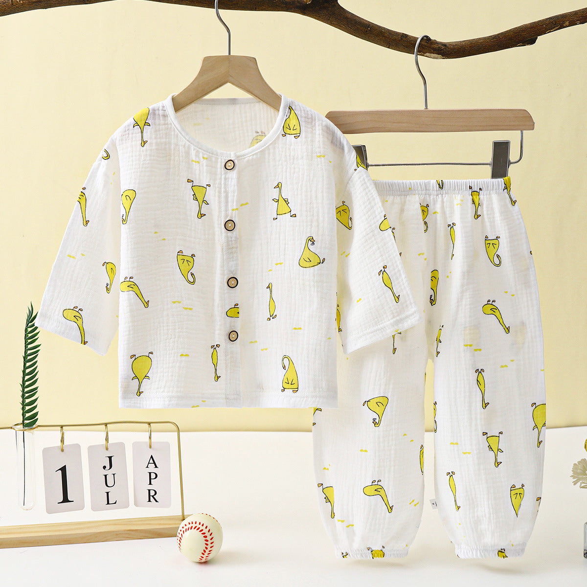 Garçons Top et Pantalons en coton manches longues