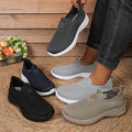 Hommes Flyknit Slip-On Casual Sports Mesh Chaussures de marche