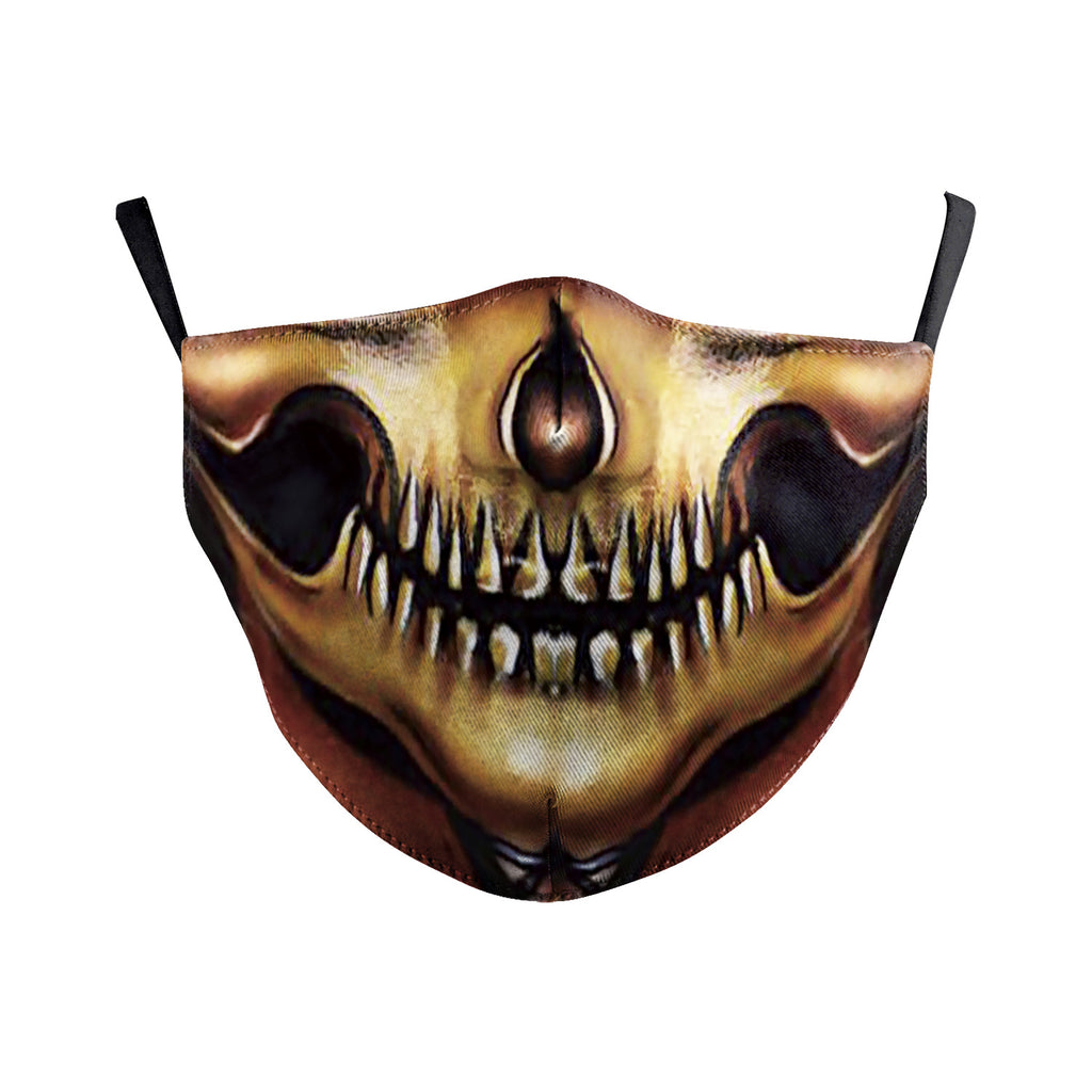 Masque de poussière double couche Wansheng Ghost Face Skull