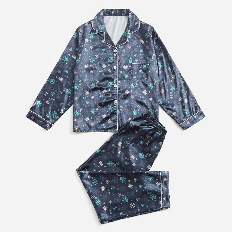 Famille de Noël Pyjamas rayés Pyjamas Vêtements de maison