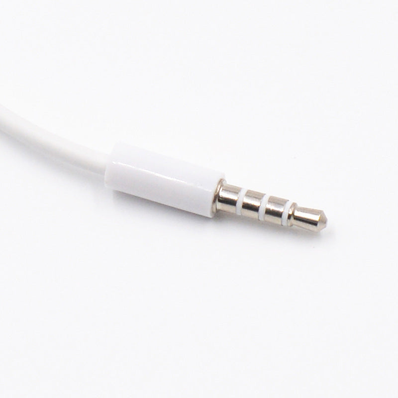 Silver Plating Téléphone de voiture câble audio USB à 3.5MM