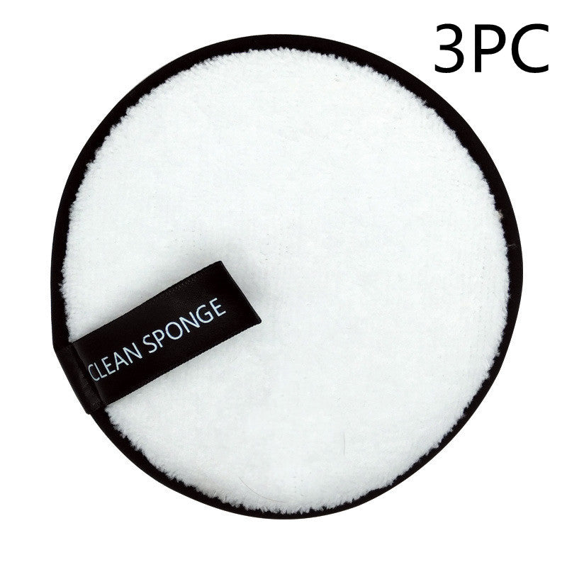 Magic Lazy Water Makeup Deleter Puff poudre cheveux courts ronde visage de lavage de maquillage Spon