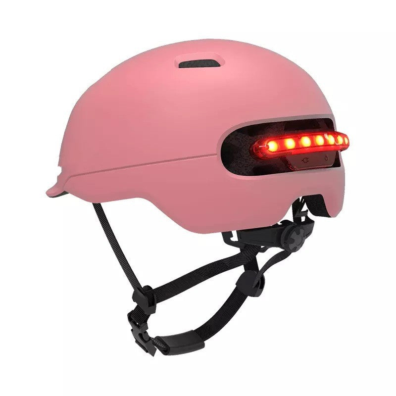 Casque intelligent d'équitation de lumière urbaine
