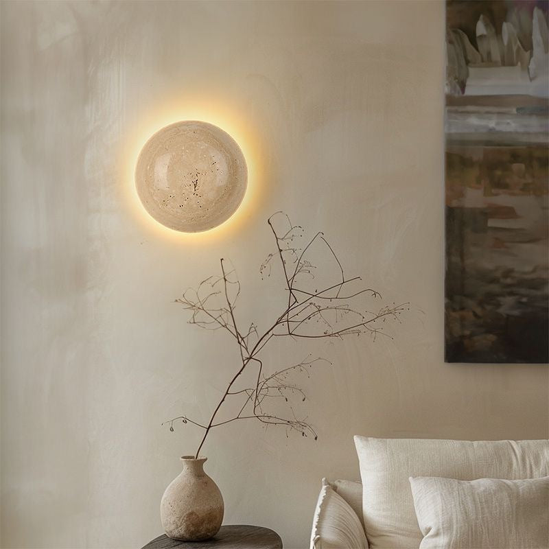 Huangdong stone wall bedroom bedside lamp