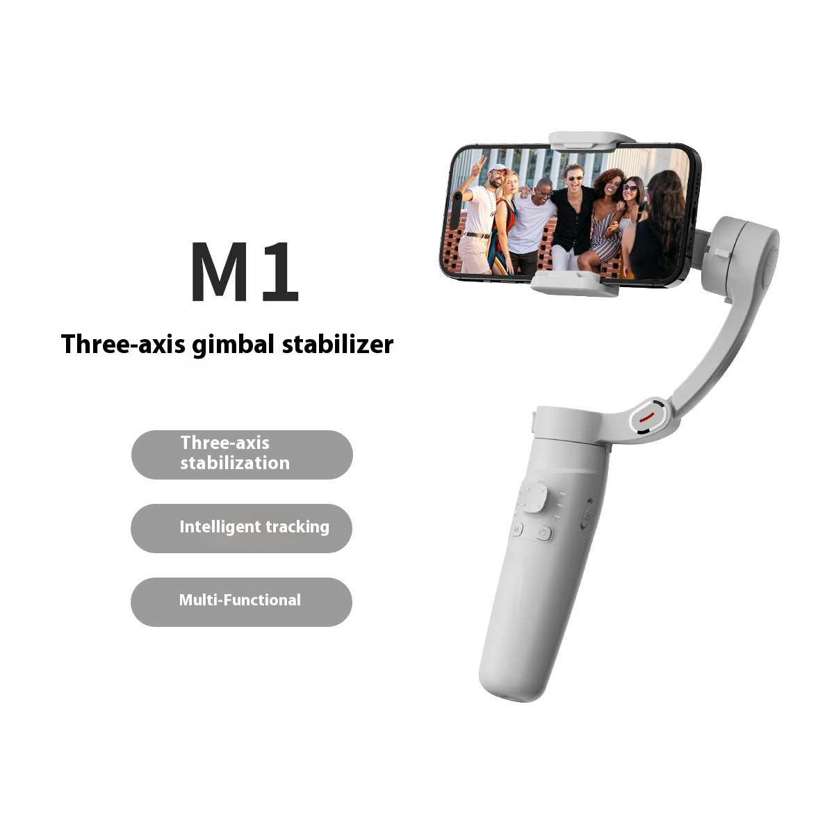 M01 Handheld Tripod Phone Stabilizer