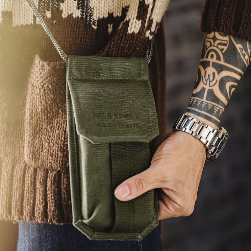 Ma Deng Workwear M16 Army Green Petit sac à épaule pour les opérations sur le terrain