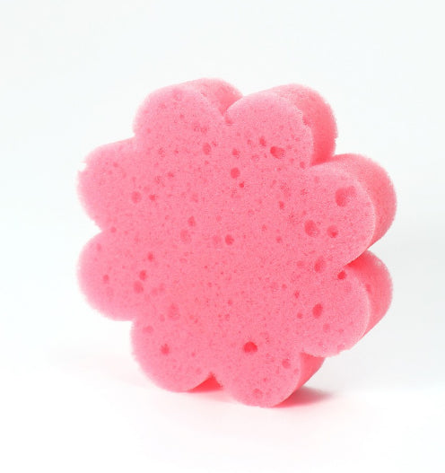 Flower Cleaning Sponge-Pink-1