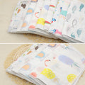 10 X bébé Gauze Muslin Square nouveau-né bain de coton laver mou mouchoir