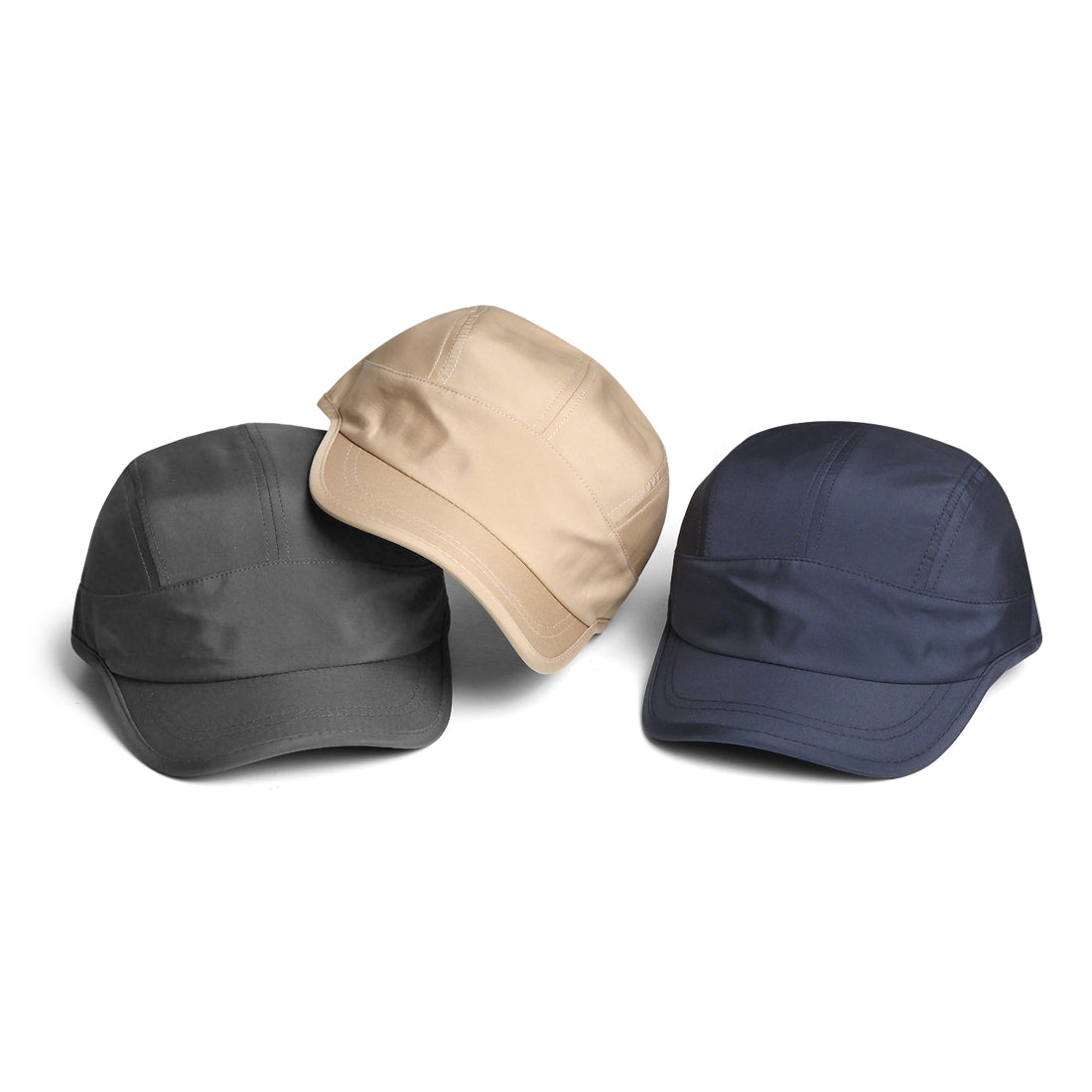 Printemps et été Hommes et femmes Identique Solide-colore Soft-brim réglable Modeable
