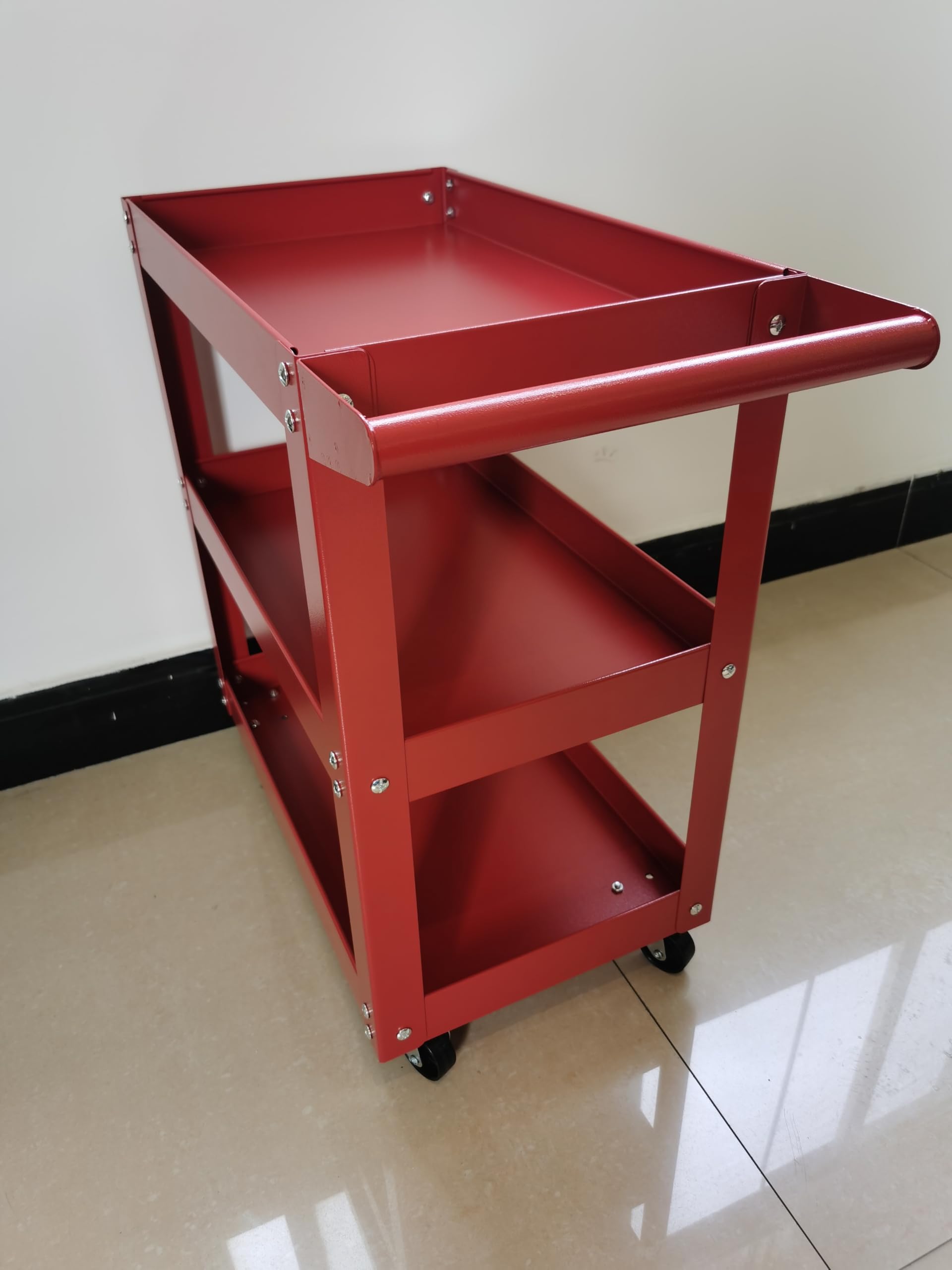 Seulement pour l'expédition sur Bill-Trois-Tier Cart rouge TT103RD