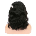 Face dentelle synthétique cheveux bouclés courts