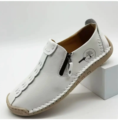 Chaussures de Bonnet Casual Homme Mode Zip sur Pieds