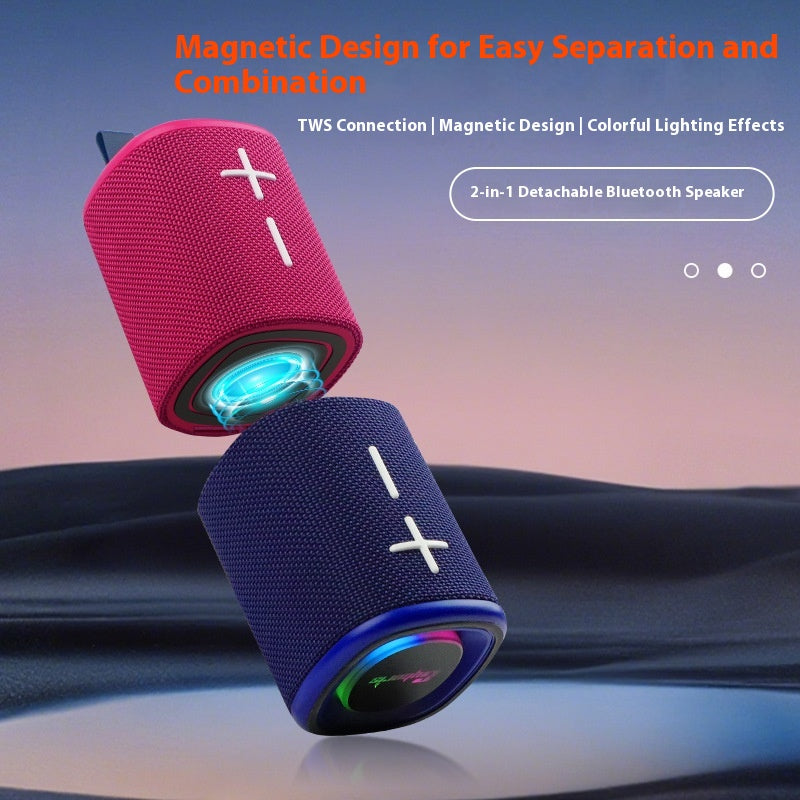 Correspondance des couleurs du haut-parleur Bluetooth magnétique portable
