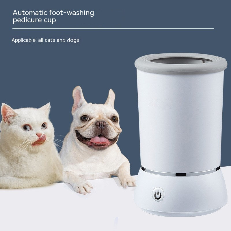Pet Paw Cleaning Cup Chiens et chats de lavage automatique des pieds