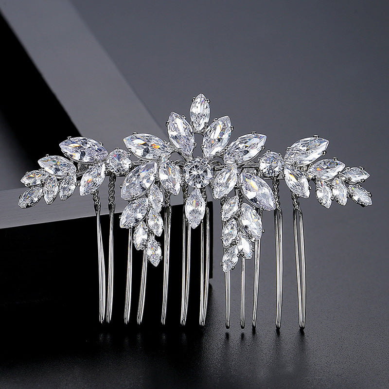 Accessoires pour cheveux en cuivre incrusté de cuivre