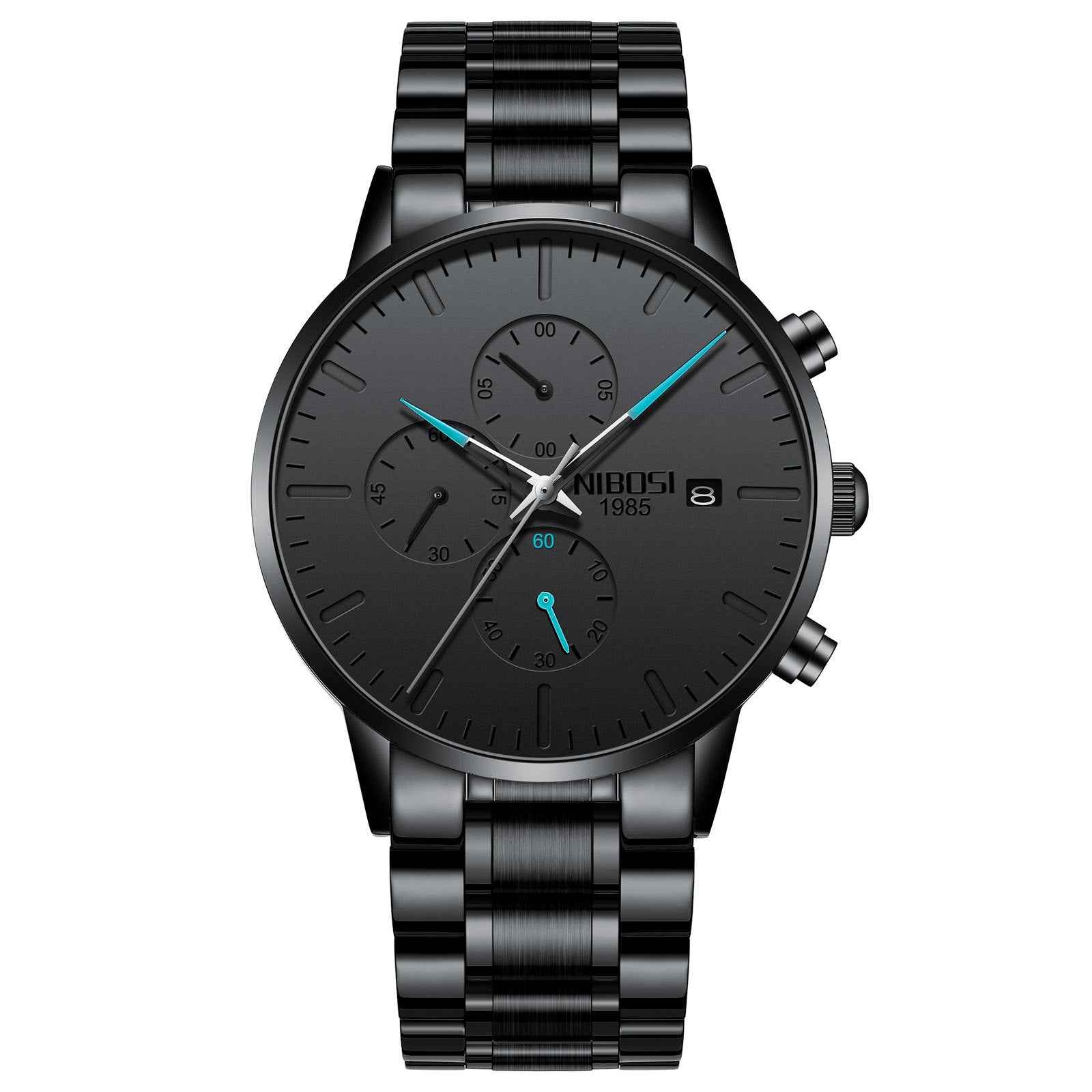 Montre Quartz Multifonctionnelle Homme Anti-Lumineuse