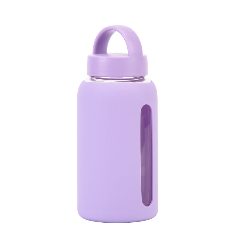 Coupe d'eau en silicone en verre