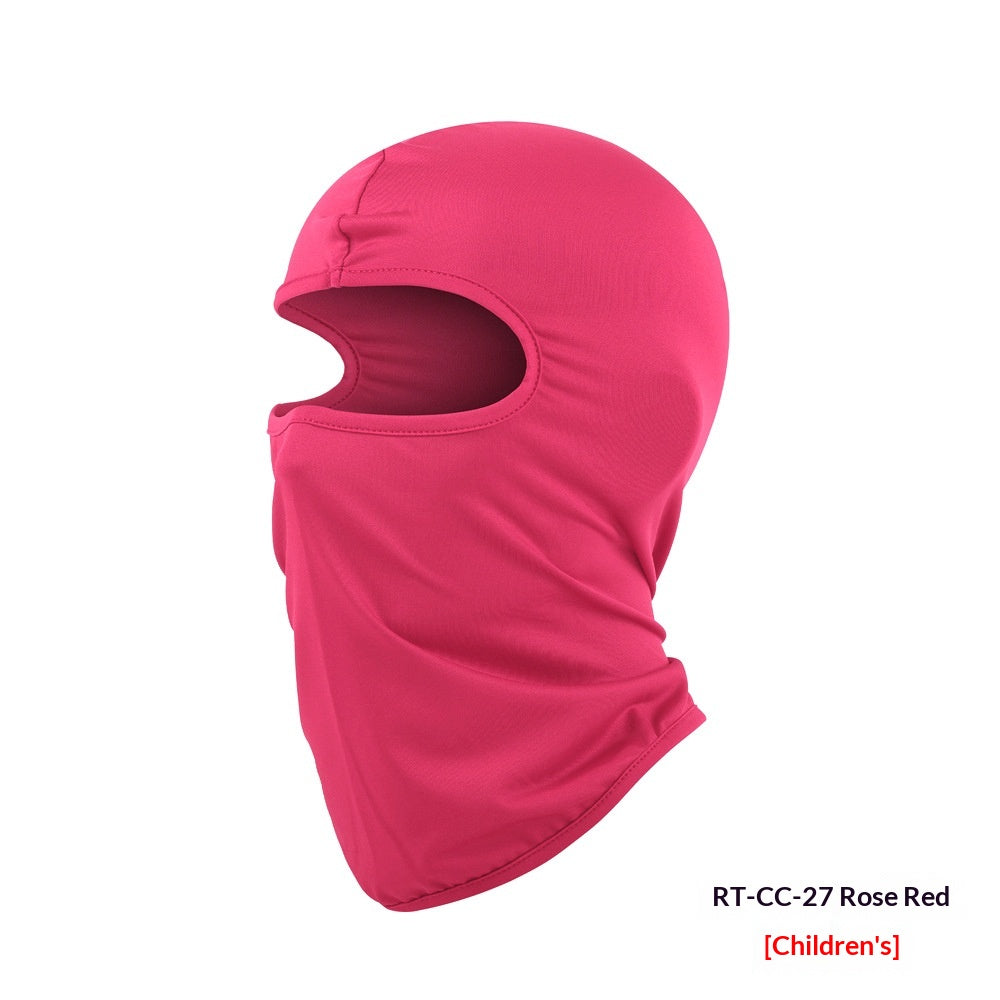 Masque d'équitation en plein air pour enfants Headgear Windproof Sports