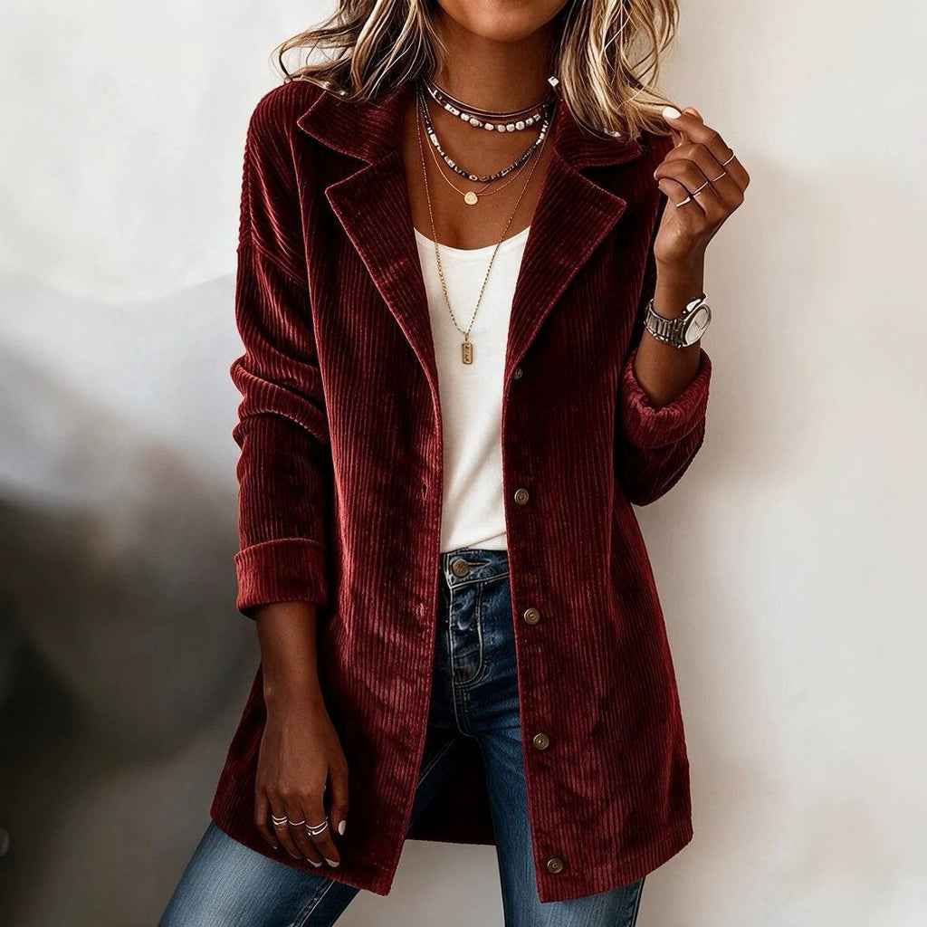 Femmes Mode Casual TopCoat