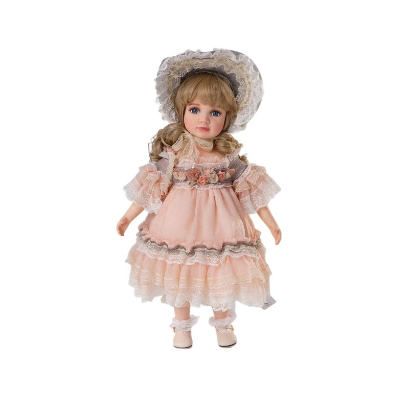 Figurine en céramique de style Retro de 18 pouces