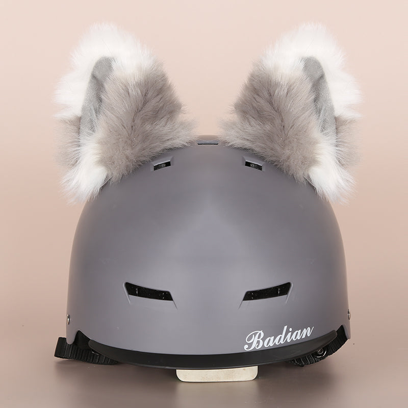 Mignon casque de dessin animé et couverture de chapeau