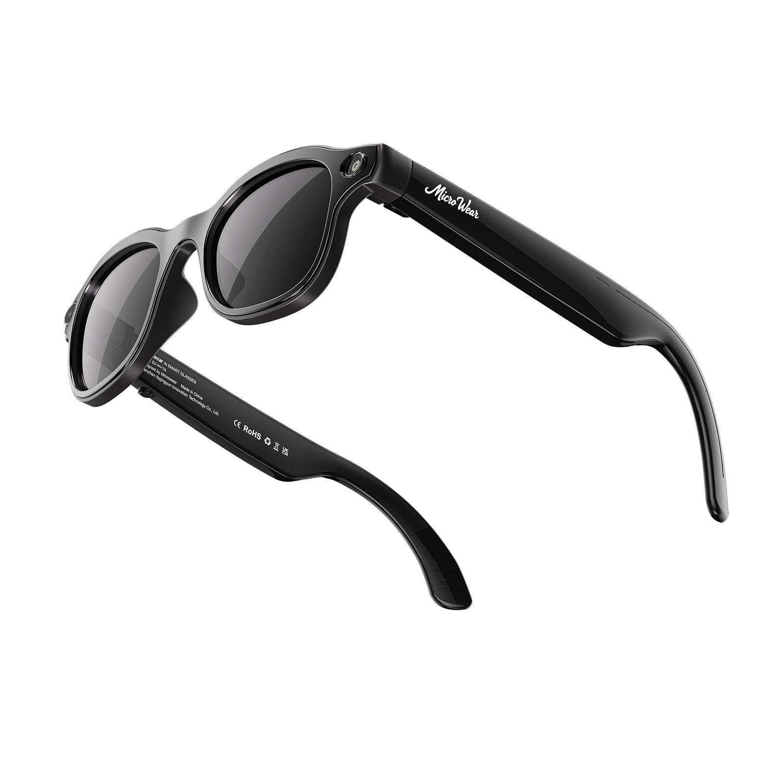AI Smart Glasses Bluetooth Appel à la tête