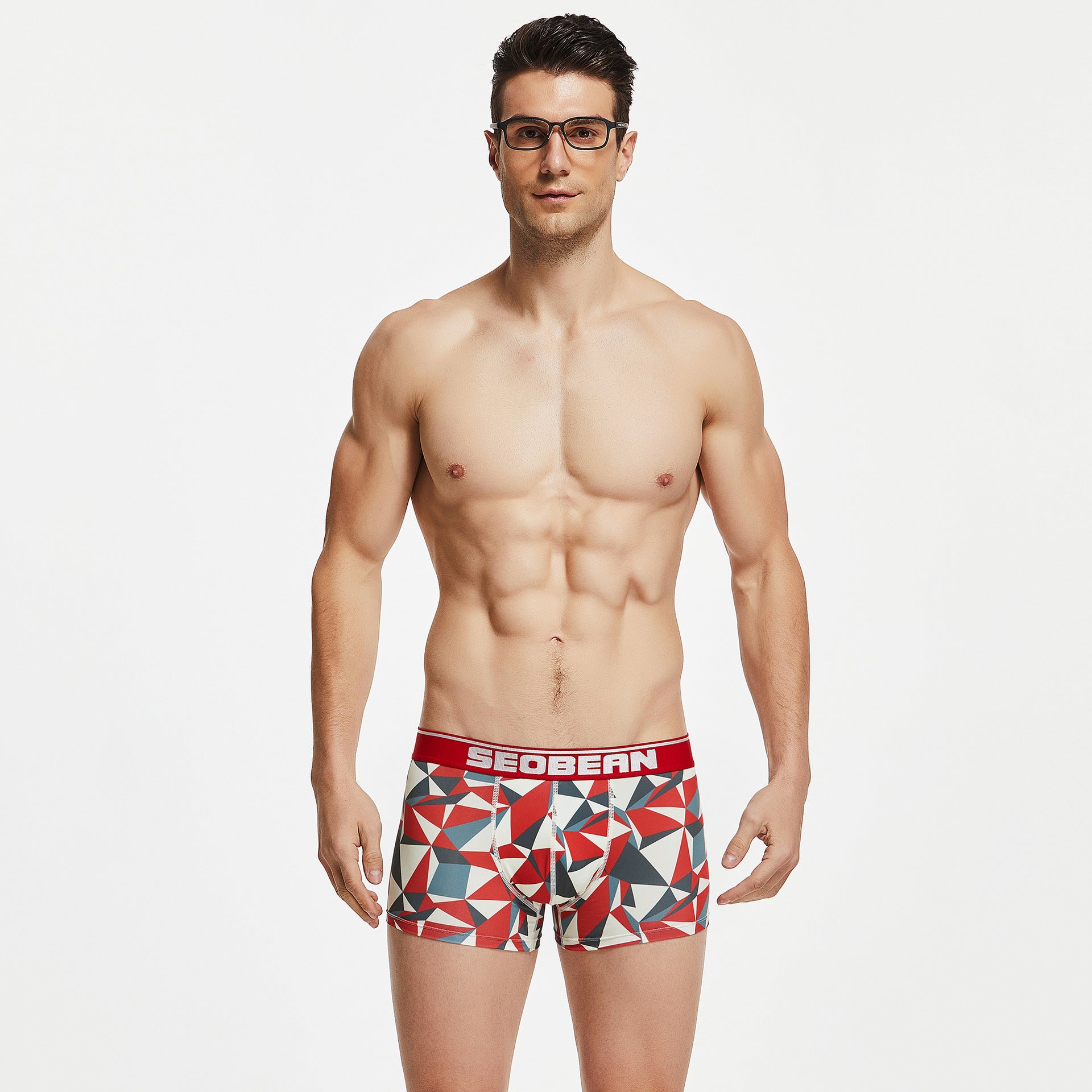 Modèle de géométrie de mode U Convex Boxers