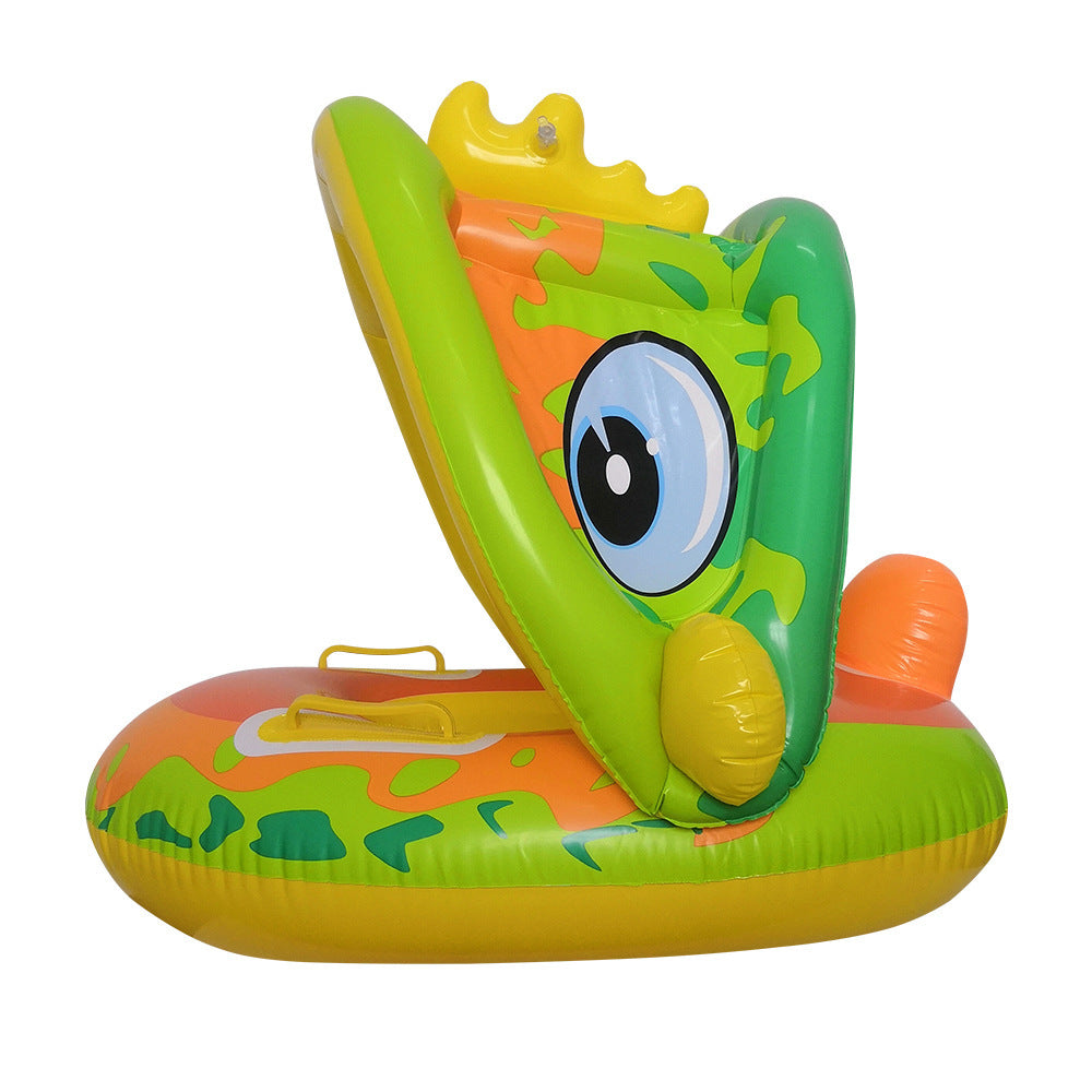 Enfants Bagues de natation Gonflable amovible Canopy Seat Ring Pvc Baby Baignade Chi