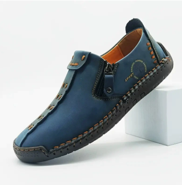Chaussures de Bonnet Casual Homme Mode Zip sur Pieds