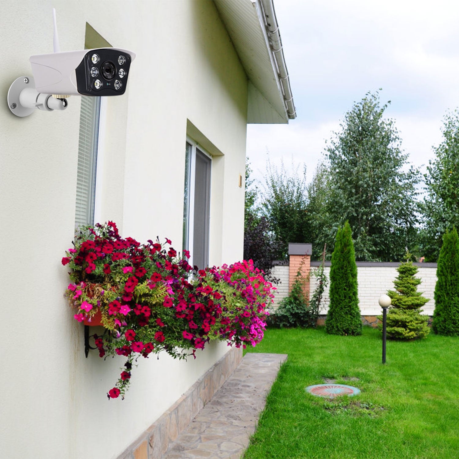 3 Packs Par Set Caméra de sécurité Support mural pour Arlo 360 Degree Support de caméra réglable Ga