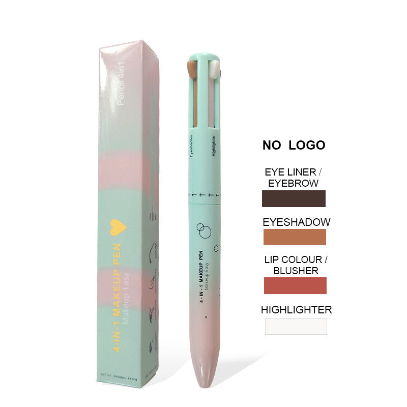 4 stylo de maquillage en 1 stylo de maquillage multifonctionnel avec eyeliner