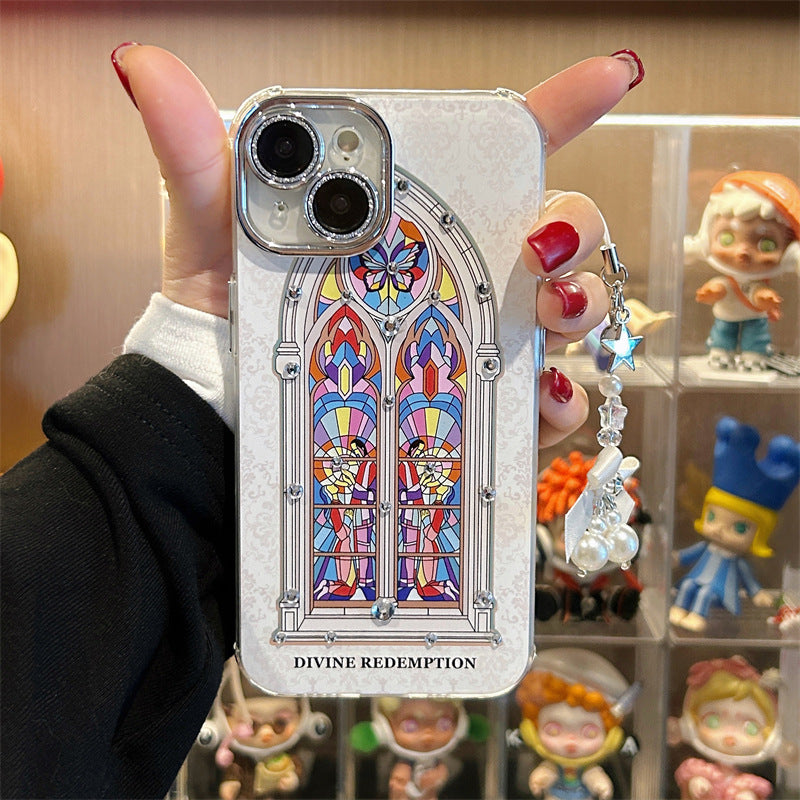 Cas de téléphone de prière de l'Église créative