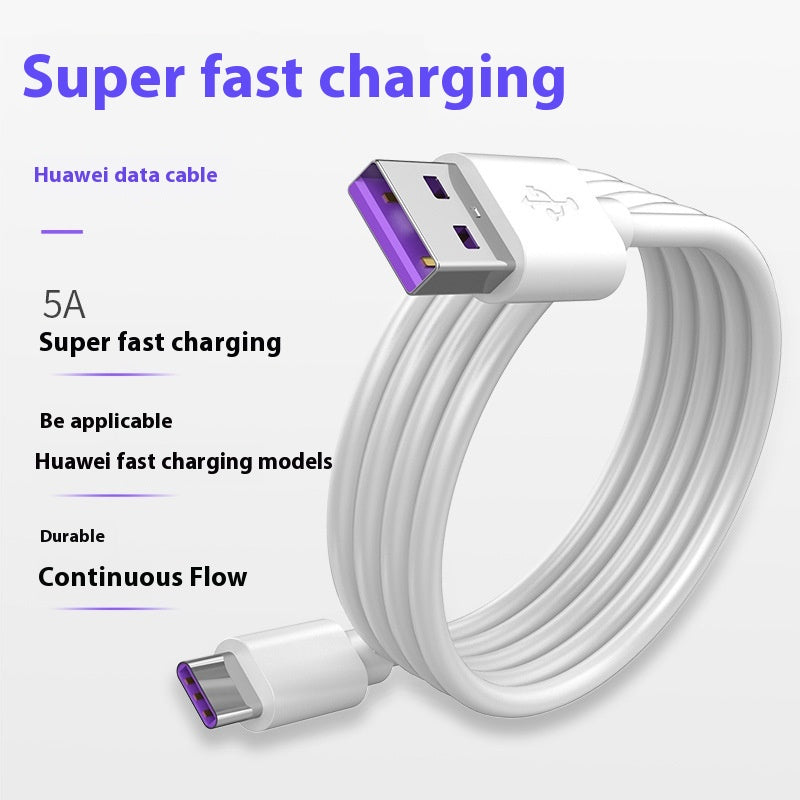 Câble de données en caoutchouc Android Super Fast Charge